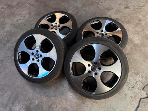 ✅ 18 inch Detroit GTI velgen Volkswagen Golf 5 6 7 5x112 GTD, Auto-onderdelen, Banden en Velgen, Banden en Velgen, Zomerbanden