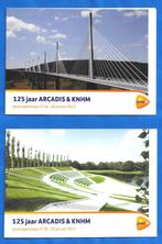 Postzegelmapje 473 A & B - 125 jaar ARCADIS & KNHM, Postzegels en Munten, Postzegels | Nederland, Verzenden, Na 1940, Postfris