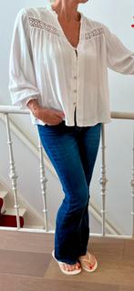 Luchtige, zomerse blouse, one size ☀️, Maat 38/40 (M), Sophie & Me, Wit, Ophalen of Verzenden