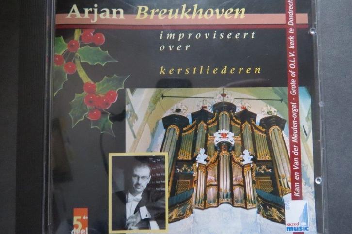 Cd orgel kerst: Arjan Breukhoven, Grote Kerk Dordrecht, Cd's en Dvd's, Cd's | Religie en Gospel, Zo goed als nieuw, Gospel, Ophalen