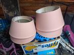 Lampenkappen rose, Huis en Inrichting, Ophalen, Gebruikt, Rond