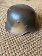 Duitse Camouflage Helm M40, Verzamelen, Militaria | Tweede Wereldoorlog, Verzenden, Landmacht, Duitsland, Helm of Baret