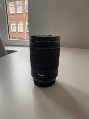 CANON RF 24-105MM F4L IS USM + PROTECTIEFILTER beschikbaar voor biedingen