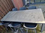 Tuintafel Life outdoorliving 210x90, spraystone tafelblad, Rechthoekig, Zo goed als nieuw, Ophalen