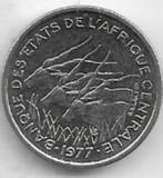 5  francs  1977  D   Centr. Afr. Staten. km. 11, Postzegels en Munten, Munten | Afrika, Ophalen of Verzenden, Losse munt, Overige landen