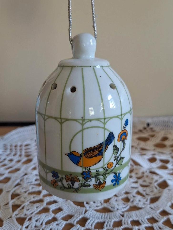Vogelkooi pomander van aardewerk, Antiek en Kunst, Antiek | Keramiek en Aardewerk, Ophalen of Verzenden