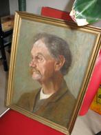 Boerenkop Anton Funke, olieverf, Antiek en Kunst, Ophalen