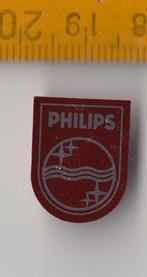 Philips Radio Logo embleem schildje Blik C, Antiek en Kunst, Antiek | Tv's en Audio, Ophalen of Verzenden