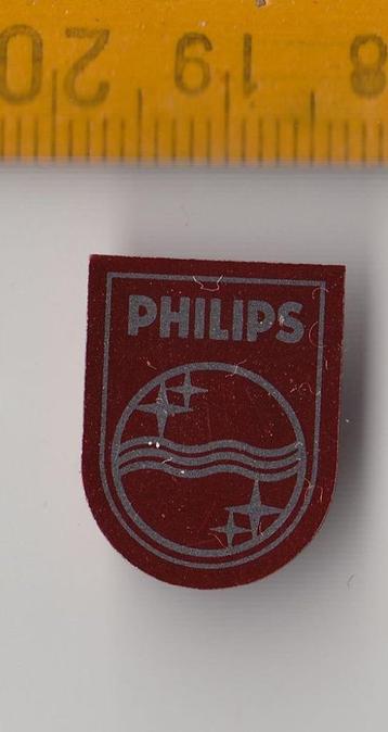 Philips Radio Logo embleem schildje Blik C beschikbaar voor biedingen