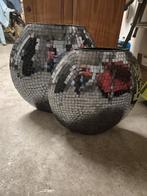 Twee mooie potten, Huis en Inrichting, Woonaccessoires | Vazen, Ophalen, Steen, Overige kleuren, Zo goed als nieuw