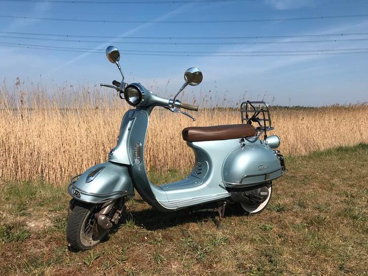 BTC Roma Retro Scooter - Opknapper, Fietsen en Brommers, Snorfietsen en Snorscooters, Gebruikt, Overige merken, Benzine, Ophalen