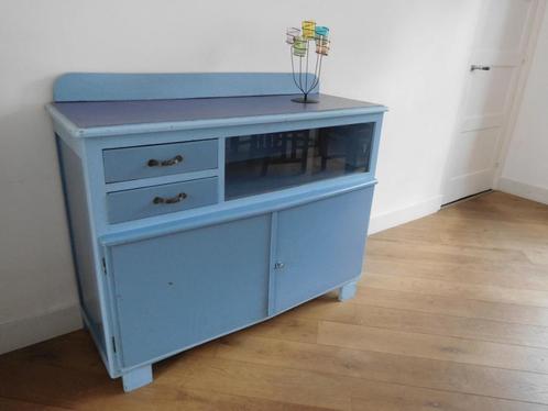 Vintage jaren 50/60 Dressoir, Huis en Inrichting, Kasten | Dressoirs, Gebruikt, 100 tot 150 cm, 25 tot 50 cm, Ophalen