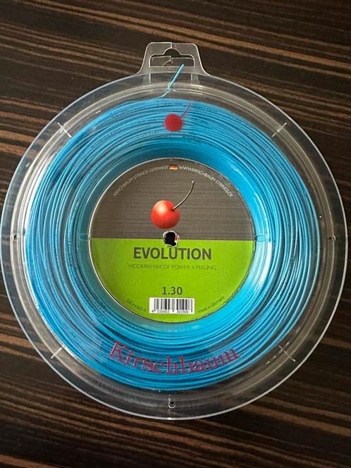 Kirschbaum Evolution 1.30Mm, 200 meter, Sport en Fitness, Tennis, Nieuw, Grip of Snaar, Overige merken, Ophalen of Verzenden