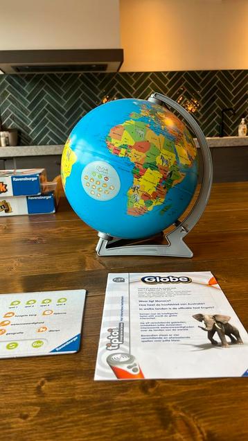 Tiptoi interactie wereldglobe beschikbaar voor biedingen