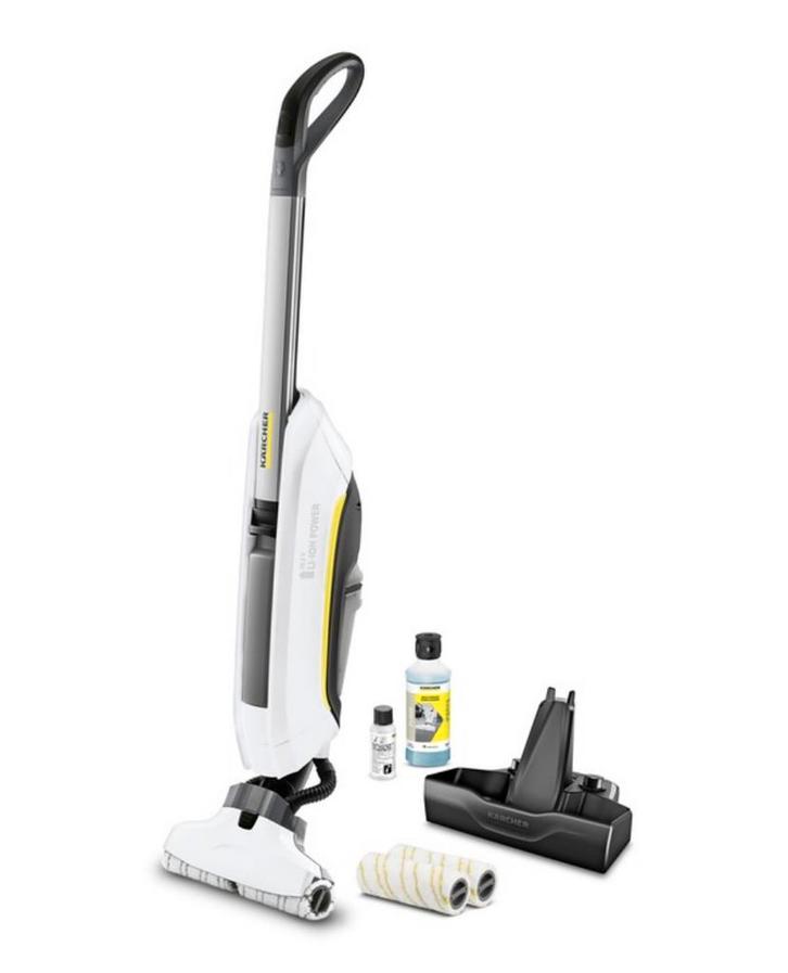 Kärcher FC5 elektrische dweil en stofzuiger, Huis en Inrichting, Schoonmaakartikelen, Mop of Dweil, Ophalen