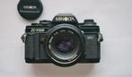Minolta X-700 met Minolta MD f2 50 mm lens, Audio, Tv en Foto, Fotocamera's Analoog, Spiegelreflex, Minolta, Ophalen of Verzenden
