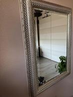 Luxe spiegel zilveren middel Marrakech, Ophalen, 100 tot 150 cm, Nieuw, 75 tot 100 cm