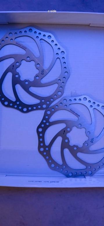 Te koop 2x schijf remmen voor fatbike v20   beschikbaar voor biedingen
