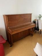 Oude piano - gratis op te halen, Muziek en Instrumenten, Ophalen, Gebruikt, Bruin, Piano