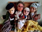Franse antieke theaterpoppen van papier-maché !, Ophalen of Verzenden