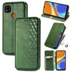 Luxe PU Lederen Wallet Case Set voor Xiaomi Redmi 9C _ Groen, Verzenden, Nieuw, Hoesje of Tasje