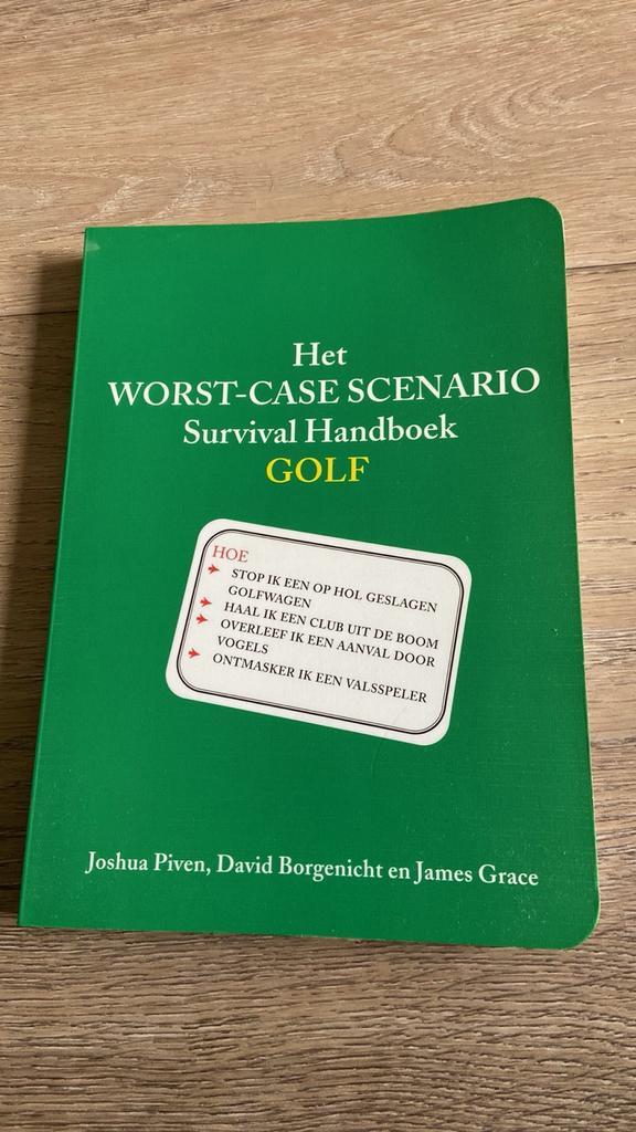 Worst-Case Scenario Golf - Survival Handboek, Boeken, Sportboeken, Gelezen, Balsport, Ophalen of Verzenden