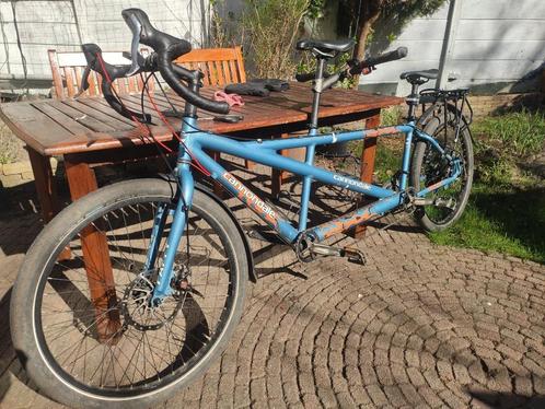Tourfiets Tourtandem TE HUUR - vakantiefiets, Fietsen en Brommers, Fietsen | Tandems, Zo goed als nieuw, Meer dan 20 versnellingen