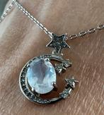 Lavendel maankwarts ketting 925 zilver, Ophalen of Verzenden, Nieuw