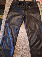 Guess leren broek met mooie details en veters maat 4 (S), Guess, Zwart, Ophalen of Verzenden, Zo goed als nieuw