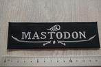Mastodon   strip patch m332  --4.5x14.5 cm, Nieuw, Kleding, Verzenden