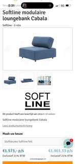 Softline Stoelen - Comfort en Stijl!, Ophalen, Gebruikt, Eenpersoons, Minder dan 75 cm