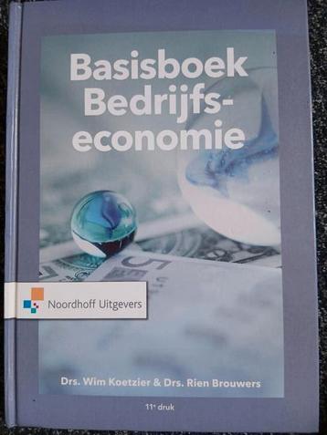 Wim Koetzier - Basisboek Bedrijfseconomie beschikbaar voor biedingen