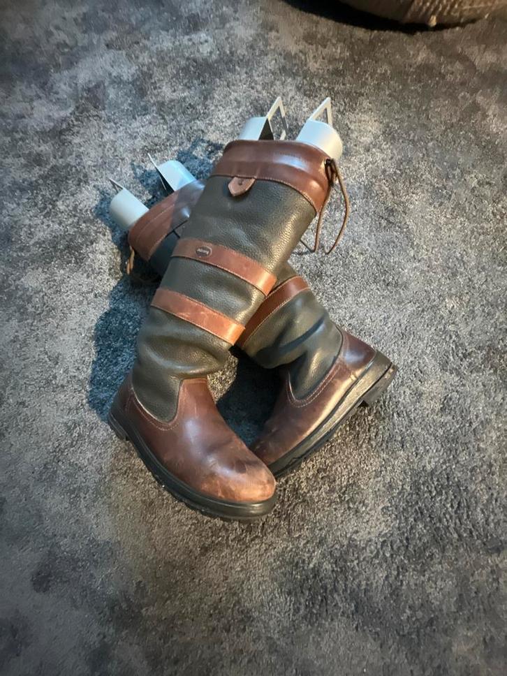Dubarry Laarzen 37/38 Groen/Bruin - Zolen advies Vervangen, Kleding | Dames, Schoenen, Gedragen, Regenlaarzen, Overige kleuren