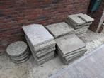 GRATIS!  Grind tegels, Tuin en Terras, Ophalen, Gebruikt, 10 m² of meer, Beton