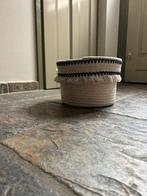 Mooie decoratieve opbergmand, Huis en Inrichting, Woonaccessoires | Schalen en Manden, Overige materialen, Mand, Rond, Ophalen of Verzenden