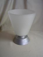Vintage glazen plafondlamp Nittio Ikea jaren 80, Huis en Inrichting, Lampen | Plafondlampen, Ophalen of Verzenden, Gebruikt, Glas