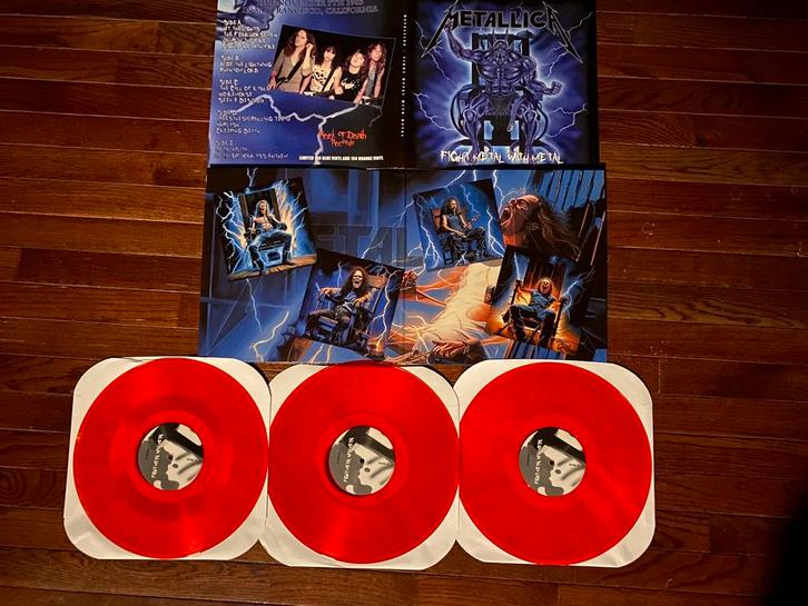 METALLICA 3LP Vinyl Live 1983 Thrash Metal Thrashmetal, Cd's en Dvd's, Vinyl | Hardrock en Metal, Nieuw in verpakking, Ophalen of Verzenden