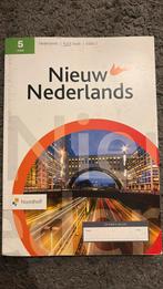 Nieuw Nederlands 5 vwo, Boeken, VWO, Nieuw, Ophalen of Verzenden, Noordhoff Uitgevers