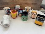 Disneyland Parijs Bekers e.a. marvel wall-e Mickey chip, Verzamelen, Disney, Ophalen, Mickey Mouse, Zo goed als nieuw, Servies