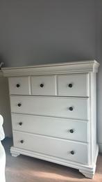 Twee witte ladenkasten, Ophalen, Gebruikt, 50 tot 100 cm, 3 of 4 laden