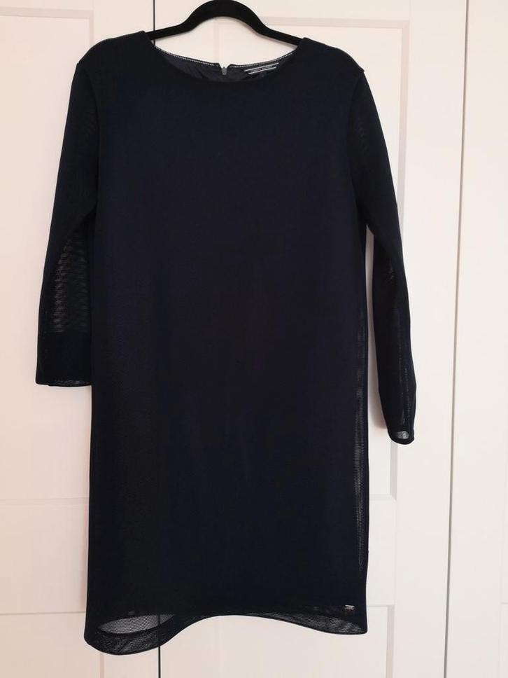Donkerblauwe japon Tommy Hilfiger, maat S, Kleding | Dames, Jurken, Zo goed als nieuw, Blauw, Ophalen of Verzenden
