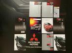 T E A B:11 verschillende Mitsubishi Lancer Evolution folders, Ophalen, Zo goed als nieuw, Mitsubishi