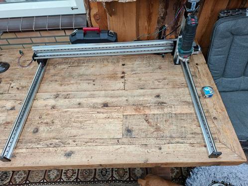 3D frame met frees en stepperdrivers, Computers en Software, 3D Printers, Zo goed als nieuw, Ophalen
