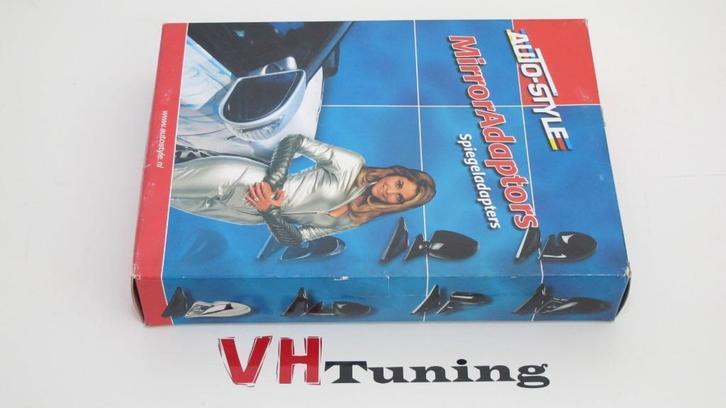 Autostyle KT 1101 Spiegeladapters Honda Civic 3 Deurs, Auto diversen, Tuning en Styling, Ophalen of Verzenden