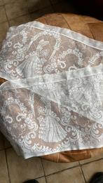 Valletje vitrage barok, Huis en Inrichting, Stoffering | Gordijnen en Lamellen, Ophalen, Zo goed als nieuw, 200 cm of meer