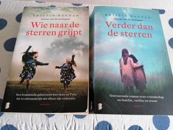 2x Kristin Hannah -Wie naar de sterren grijpt-Verder dan de  beschikbaar voor biedingen