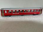 Bemo 3252 H0m Personenrijtuig 2de klasse b2346 van de RhB, Overige merken, Gelijkstroom, Wagon, Ophalen of Verzenden