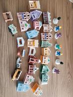 Kerstdorp Miniatuur AH Plastic Huisjes, Ophalen of Verzenden