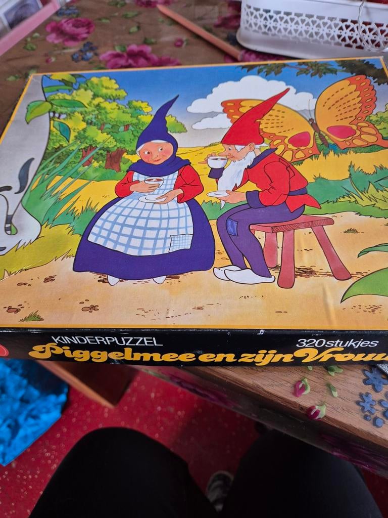 Van Nelle Piggelmee Puzzel - 320 stukjes, Ophalen, Meer dan 50 stukjes, Gebruikt, 4 tot 6 jaar