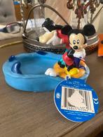 Disney Grosvenor Asbak Mickey & Goofy Vintage Label Engeland, Antiek en Kunst, Ophalen of Verzenden
